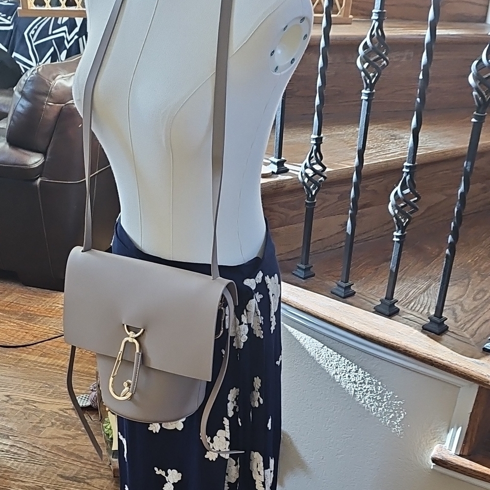 ZAC Zac Posen Taupe Crossbody Bag - Picture 14 of 15